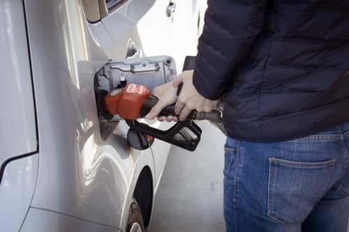 benzine pomp olie