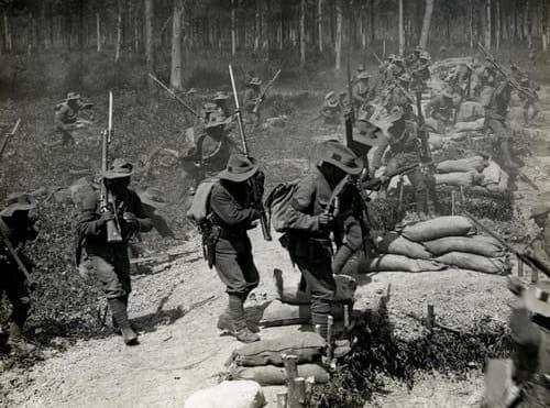 oorlog militairen