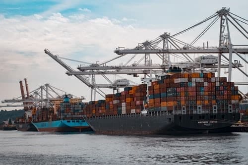 export handel containers haven economie