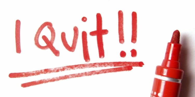 ontslag 1 quit
