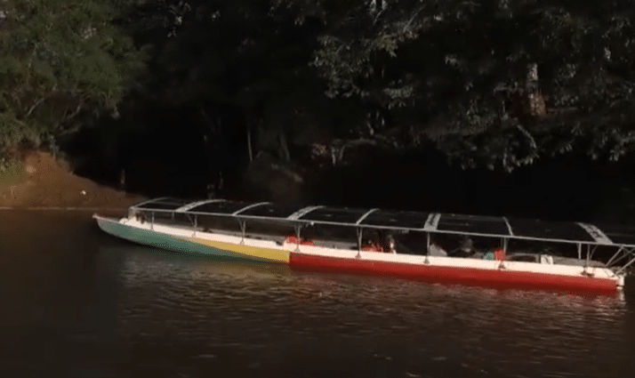 boot op zonne energie