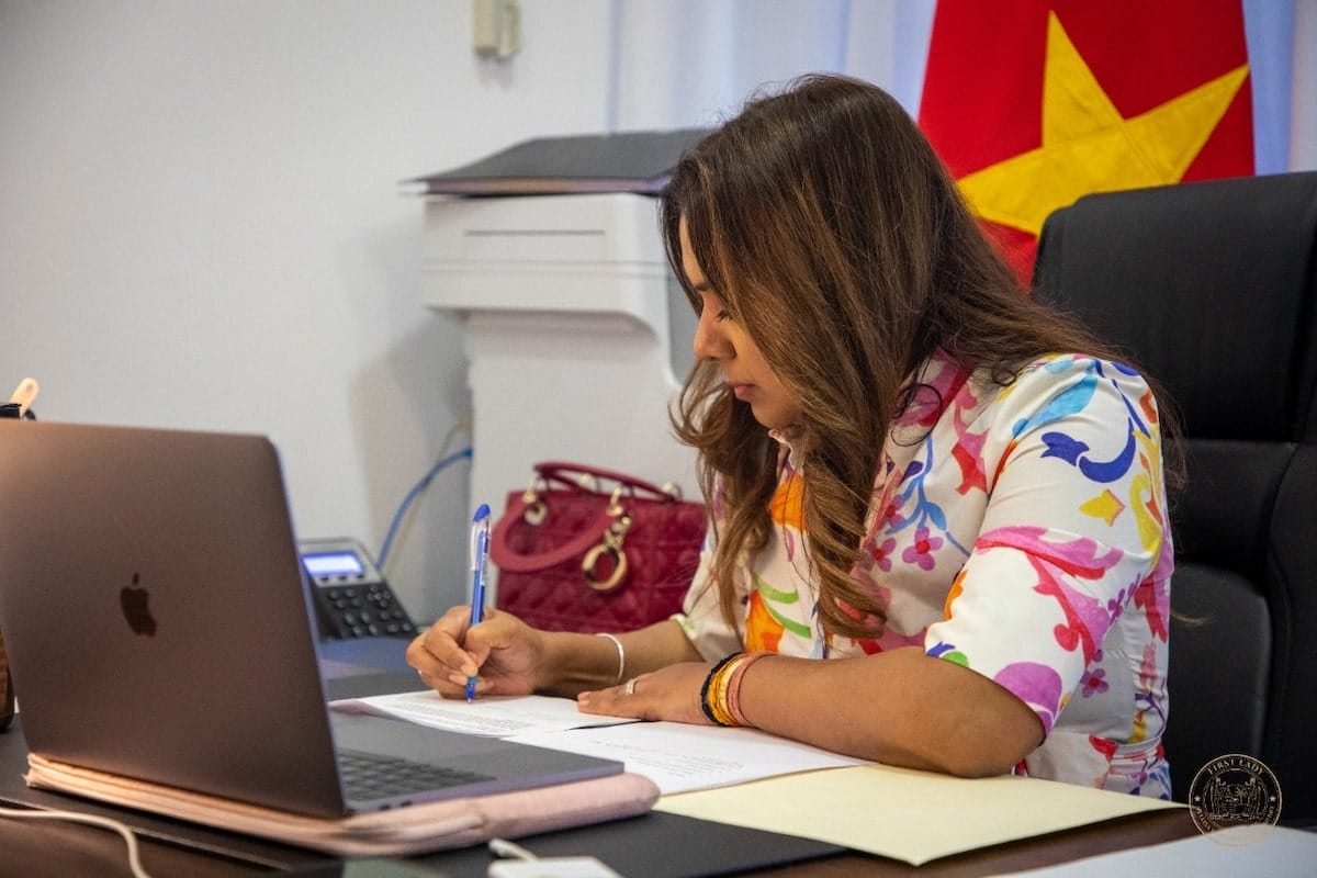 first lady suriname santokhi