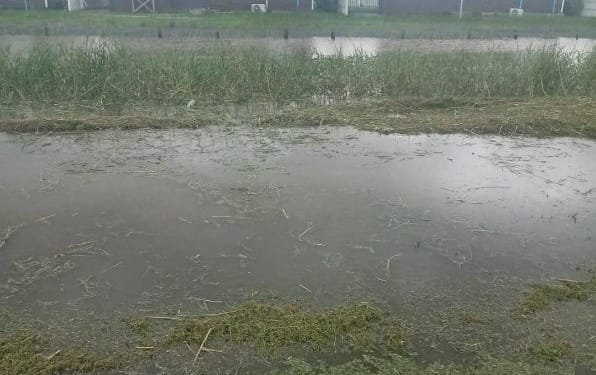 powisiestraat onder water