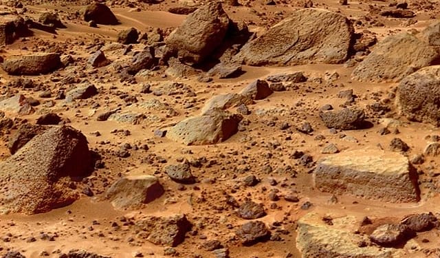 rotsen planeet mars