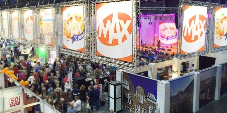 MAX 50 PLUS Beurs reclamebureau Holland