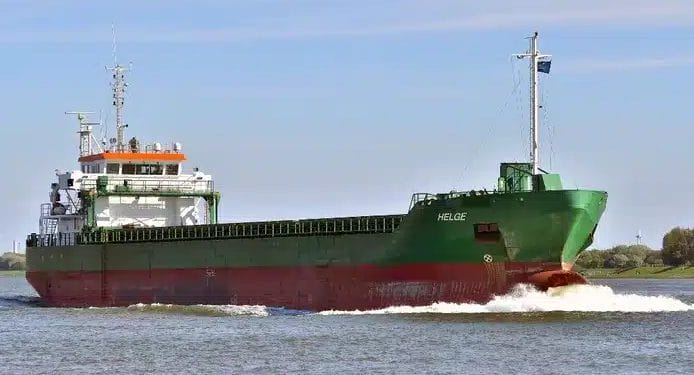 nederlands vrachtschip Helge