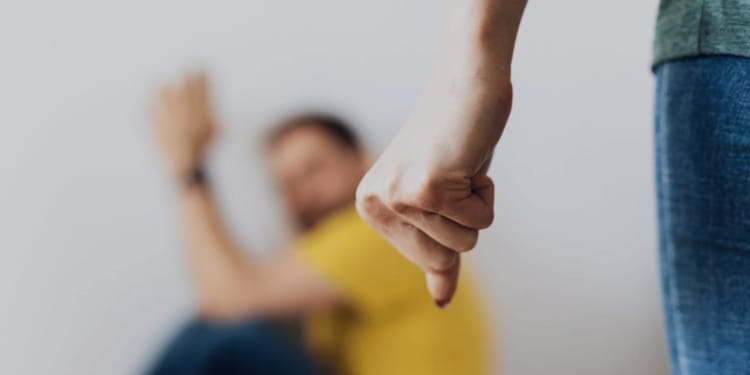 mishandeling man agressie geweld