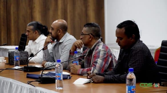 Presidentiele werkgroepen Bazo Bzv voeren evaluatiegesprekken met regering