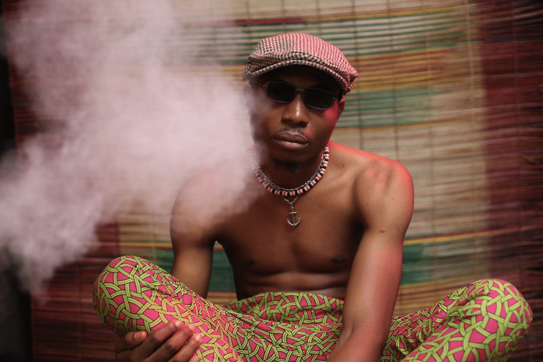 wiet roken marihuana man