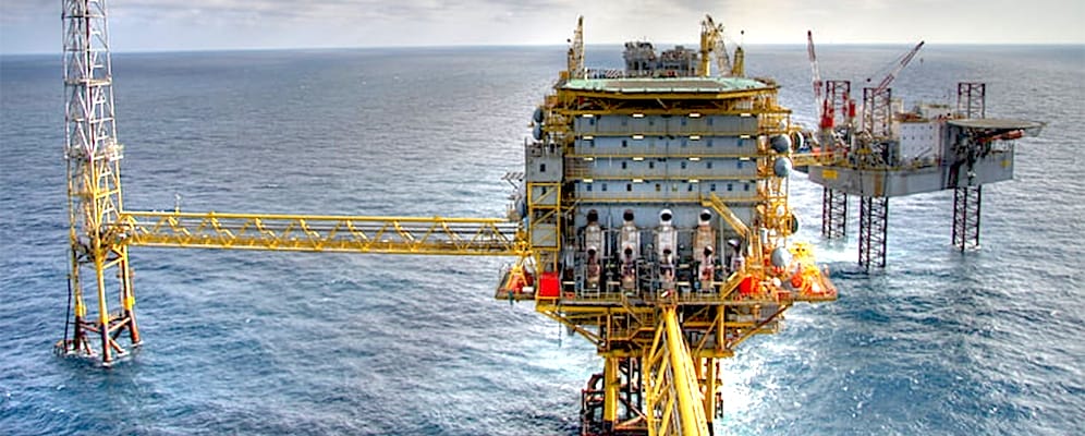 Offshore industry oil gas olie