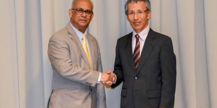 Minister Ramdin en Japanse ambassadeur Yutaka bespreken bilaterale relatie 2