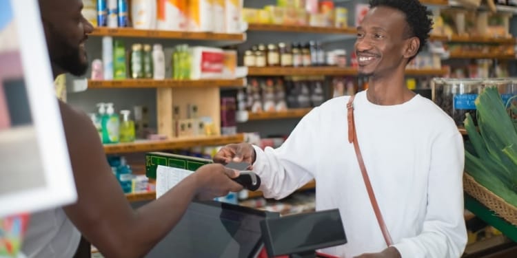 betalen winkel supermarkt pinnen kopen