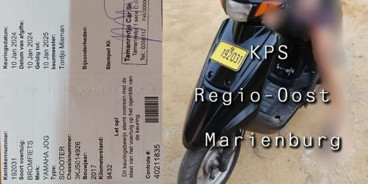 diefstal scooter