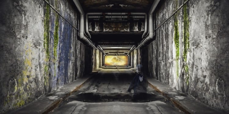 Tunnel afgrond