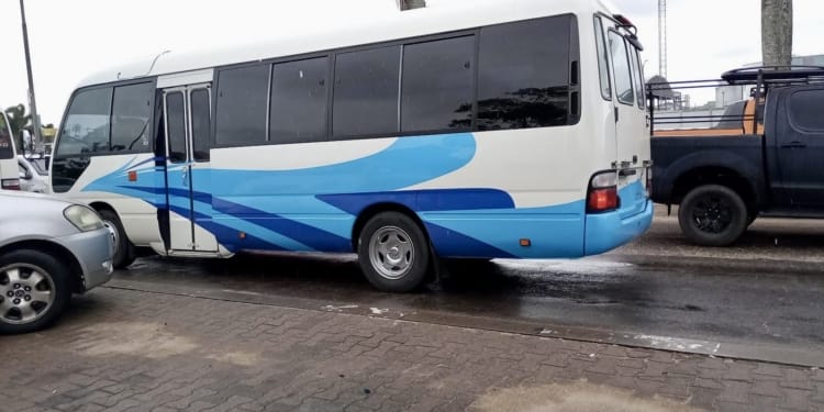 staatsbus nvb suriname lijnbus bus verkeer