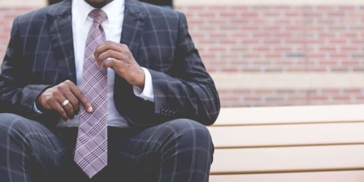 zakenman business pak werk kleding kantoor