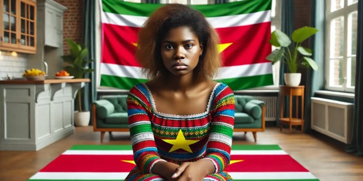 vrouw suriname