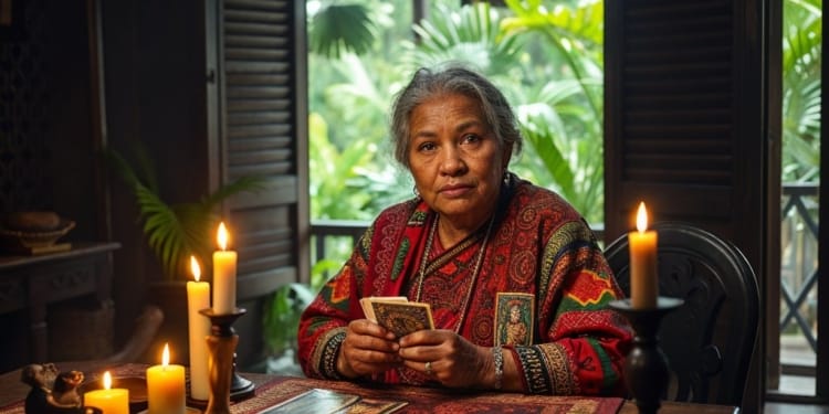 Waarzegster kaartlegger