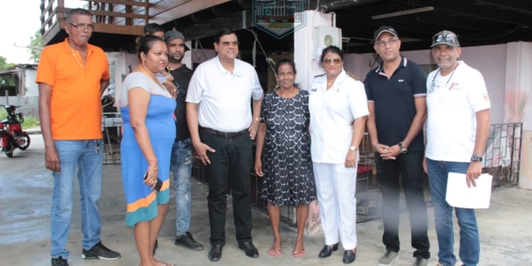 santokhi in nickerie dc gobardhan en marl rommy woningbouw