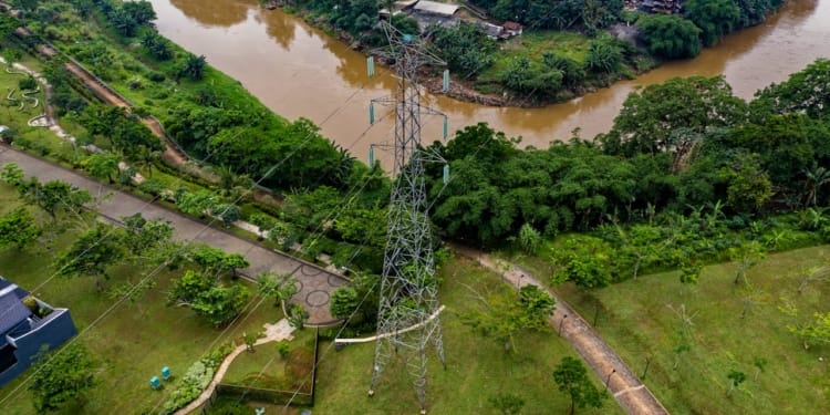 stroom energie elektra mast
