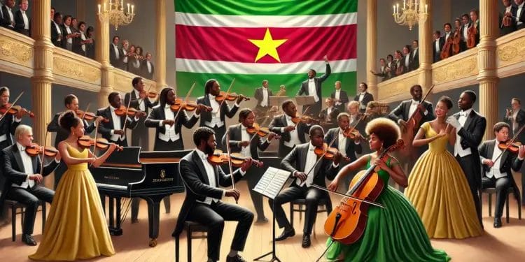 concert suriname muziek viool instrument