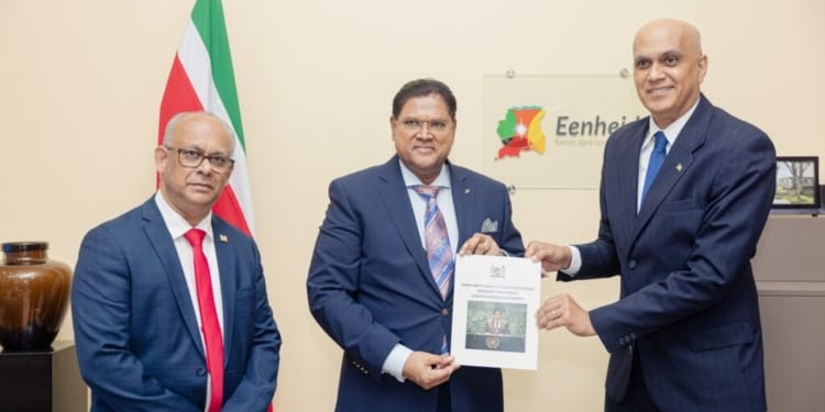Sunil Sitaldin- ambassadeur van Suriname bij de Verenigde Naties