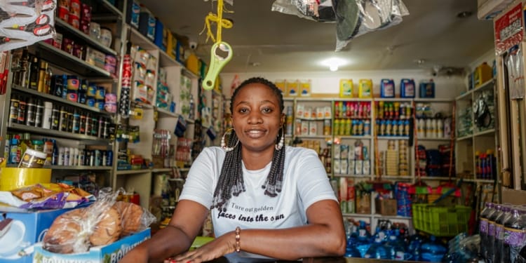 boodschappen winkel supermarkt levensmiddelen kassa