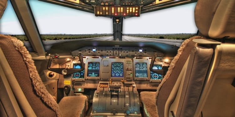 cockpit vliegtuig