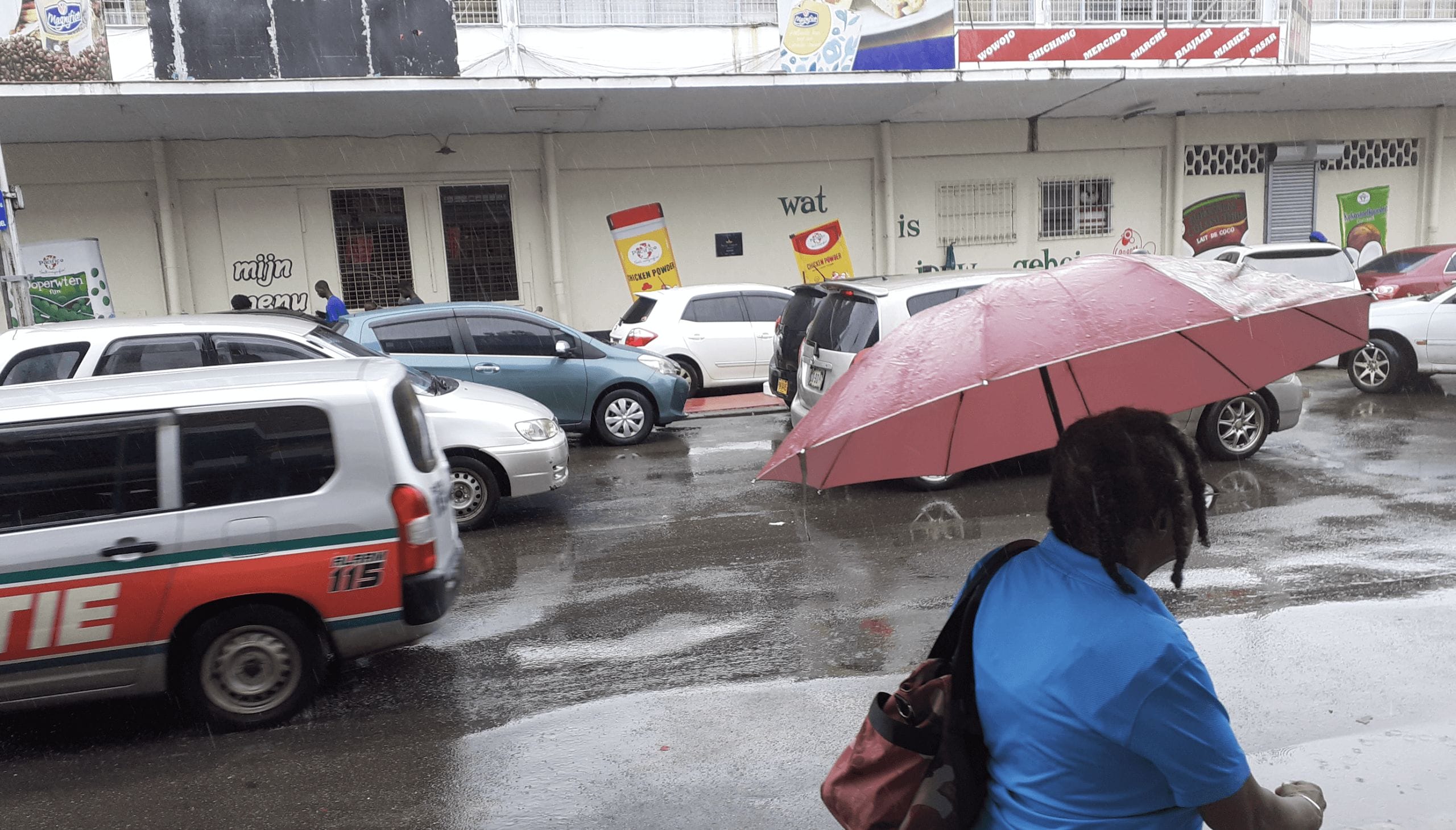 suriname paramaribo centrale markt 1