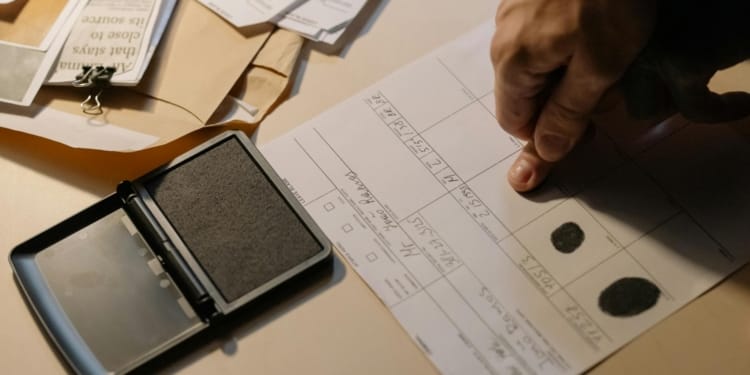 Strafblad voorbeeld