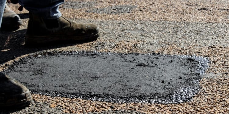 wegreparatie gat straat herstel asfalt