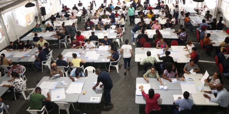 vouwen stembiljetten