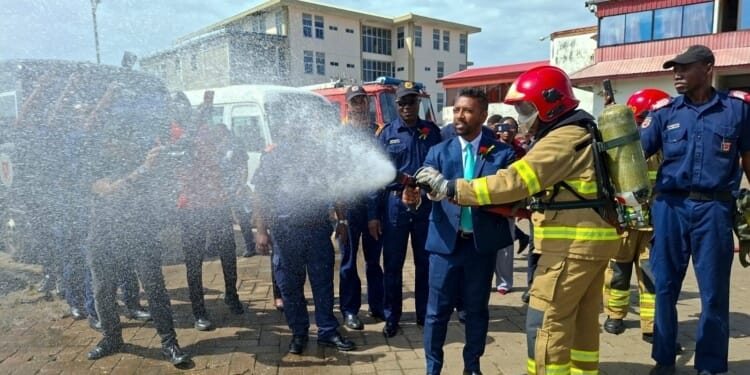 monorath bij brandweer